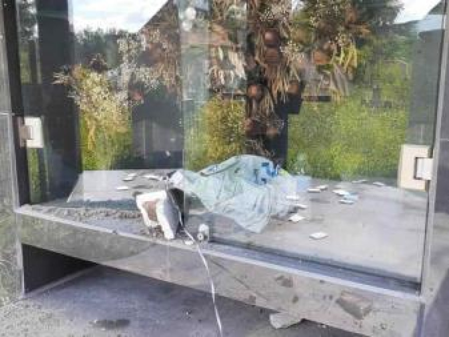 Registran destrozos en el panteón municipal de Río Bravo