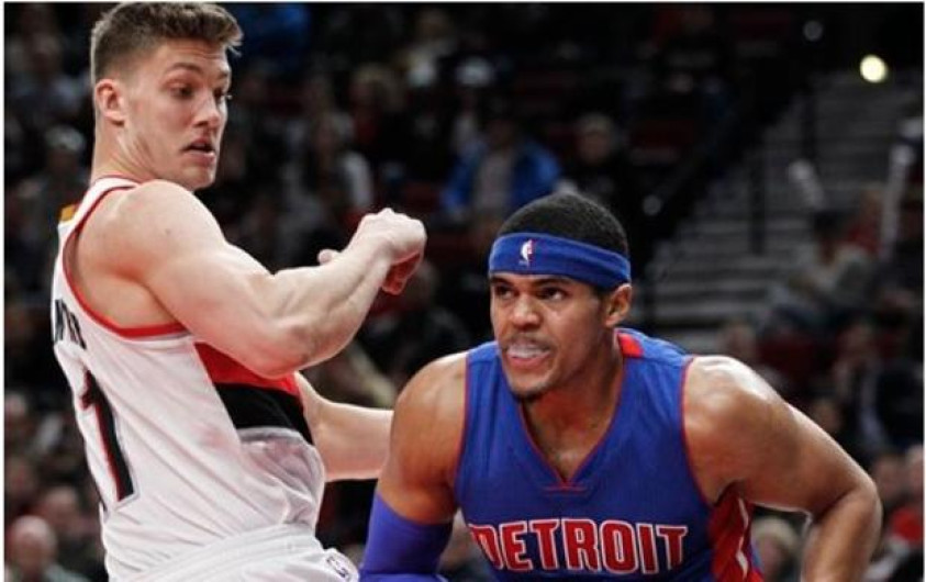 Tras dos tiempos extra, Detroit supera a Portland 125-124