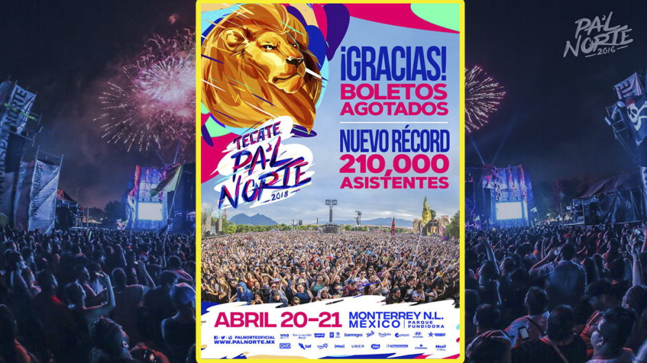 ¡Pa´l Norte y Pa´ la historia! con 210 mil asistentes