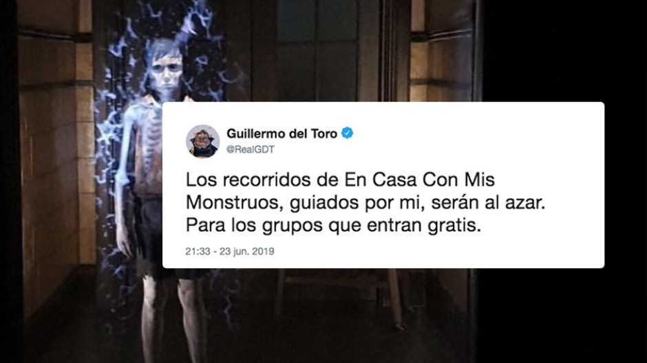 Guillermo Del Toro podría darte una visita guiada ¡a su propia exposición!