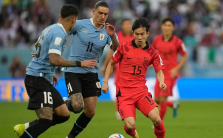 Empatan a ceros, Uruguay y Corea del Sur en su debut en Qatar 2022
