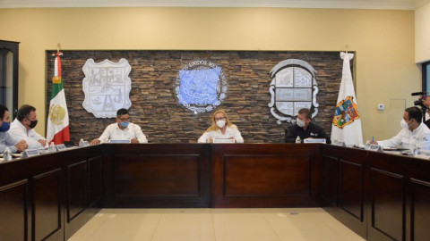 Suma esfuerzos Gobierno de Alma Laura Amparán para hacer frente al COVID 19