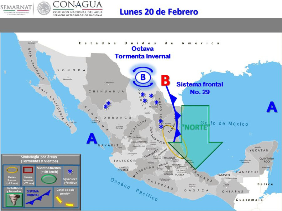 Pronostican descenso de temperatura