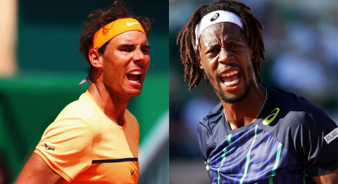  Gaël Monfils será el rival de Rafa Nadal después de derrotar a Basilashvili 