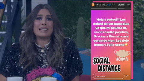 Galilea Montijo da positivo a Covid-19