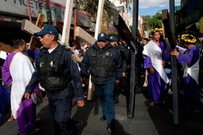 Inicia operativo por representación de Pasión de Cristo en Iztapalapa