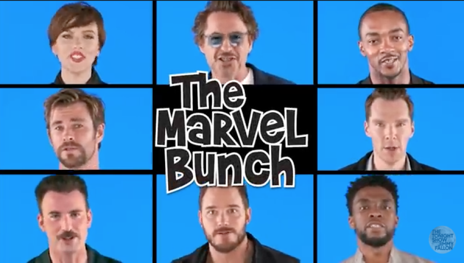 Superhéroes de Marvel se unen en una melodía