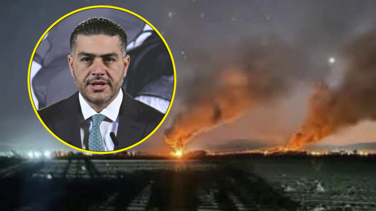 García Harfuch descarta uso de coche-bomba en explosión de Culiacán, Sinaloa