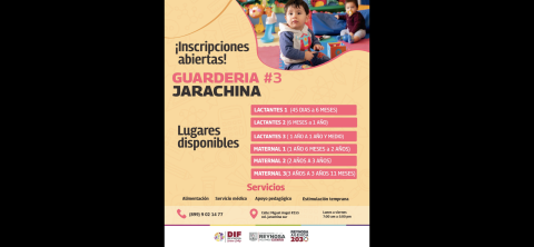 Apoya DIF Reynosa a familias reynosenses con Guardería