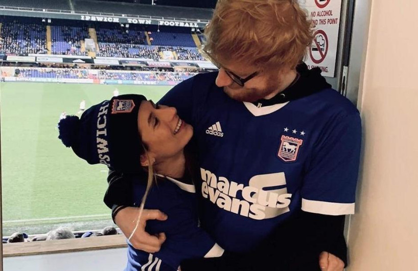 Ed Sheeran y Cherry Seaborn, ¡podrían estar esperando a a su primer hijo!