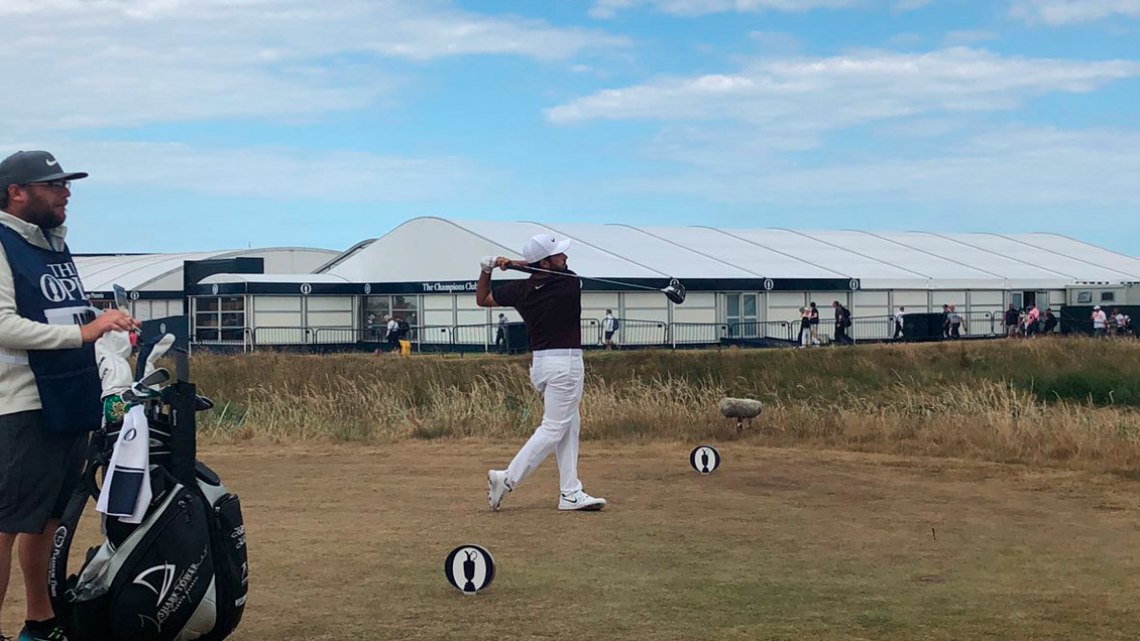 Abraham Ancer, empatado en el #32 de la Ronda 1 en The Open Championship