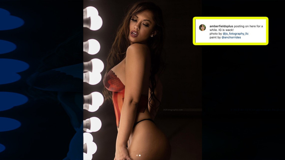 Amber Fields se adelanta a Halloween e impacta con disfraz de diablilla