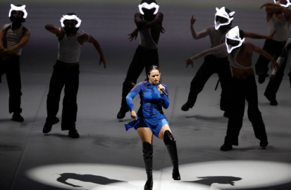 "México es muy motomami": Rosalia comienza su gira por México