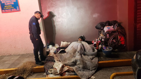 Personas en situación de calle se niegan a ser trasladadas a albergue en Matamoros