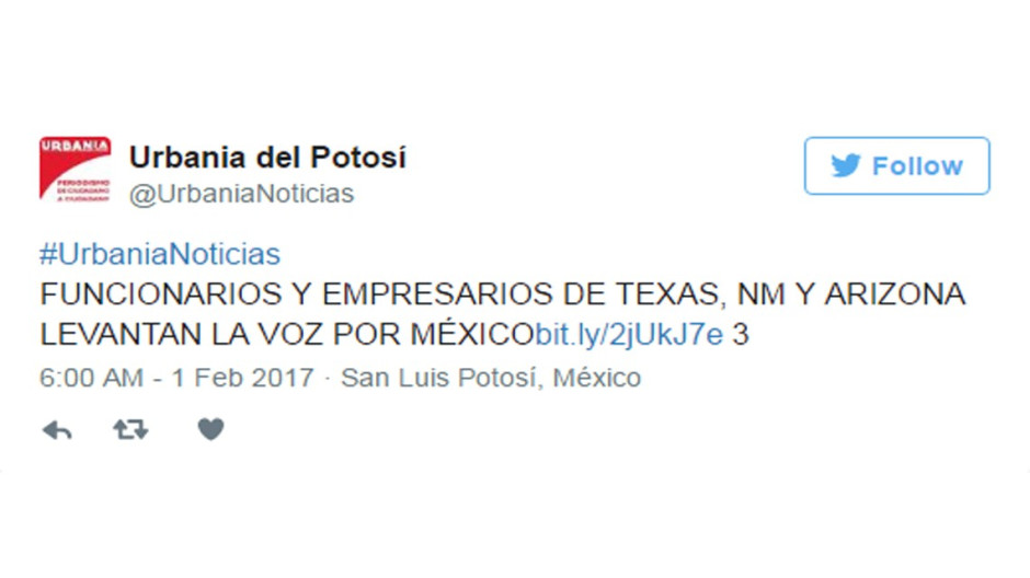 Levantan las voz por México alcaldes de ciudades fronterizas