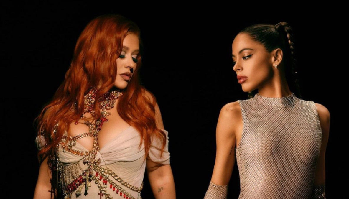 Christina Aguilera y Tini presentan el sencillo "Suéltame"