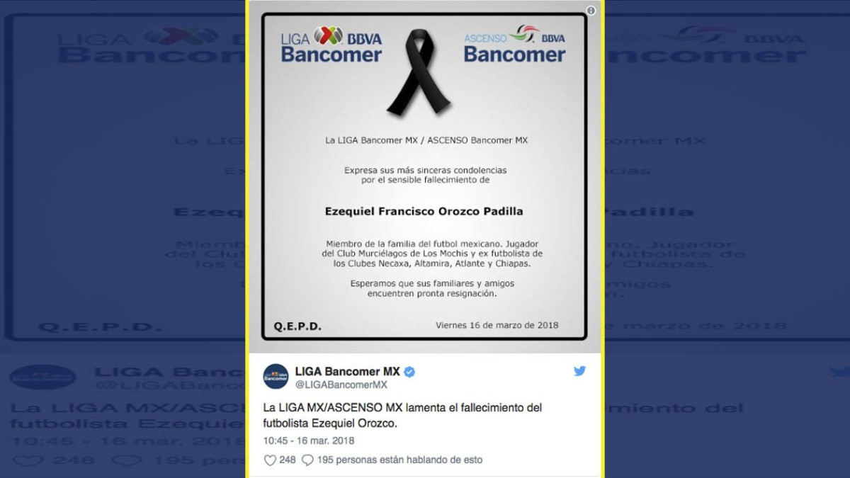 Fallece Ezequiel 'Cheque' Orozco tras lucha contra el cáncer