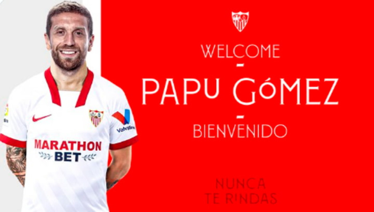 ‘Papu’ Gómez es nuevo jugador del Sevilla