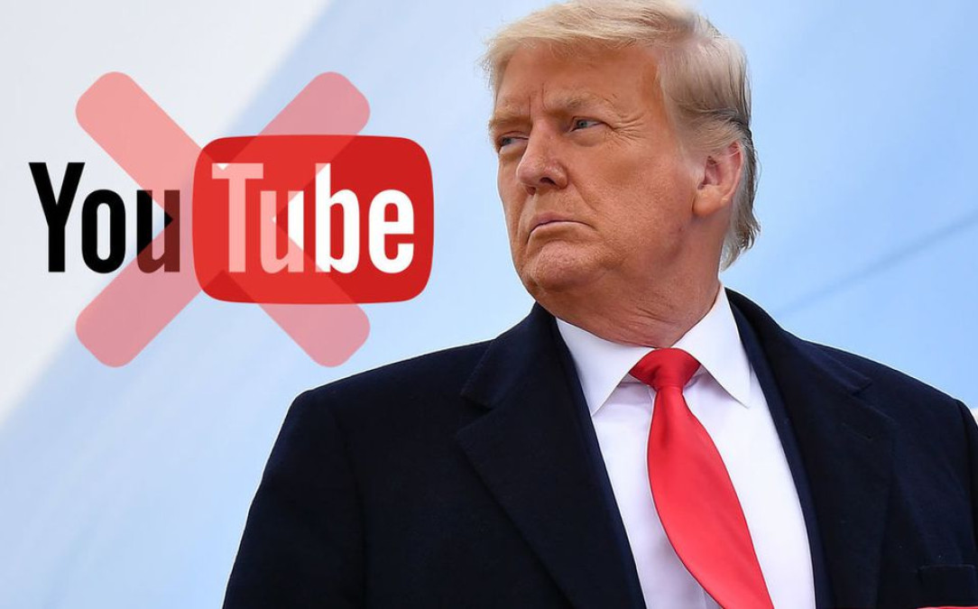 YouTube suspende el canal de Donald Trump