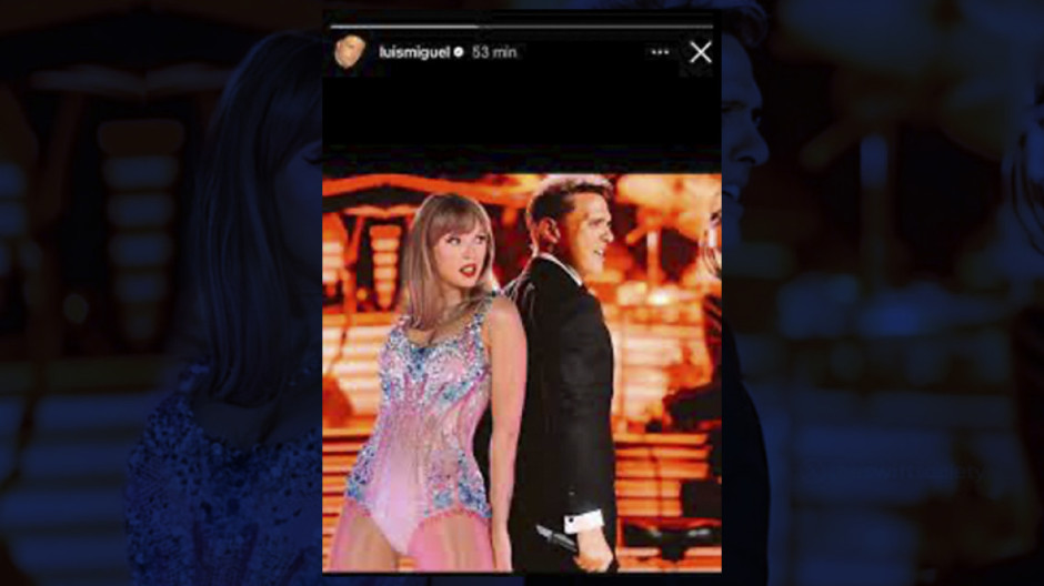 ¿Habrá colaboración? Luis Miguel sorprende con foto trucada junto a Taylor Swift