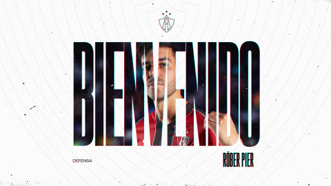 Atlas presenta a Róber Pier como su nuevo refuerzo para el Apertura 2025