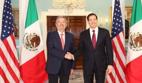De la Fuente y Marco Rubio revisan en Washington cooperación en seguridad bilateral 