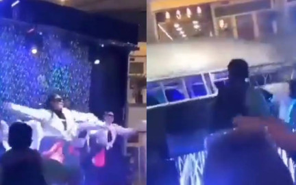 En pleno show, colapsa un escenario y golpea a bailarines en Colombia
