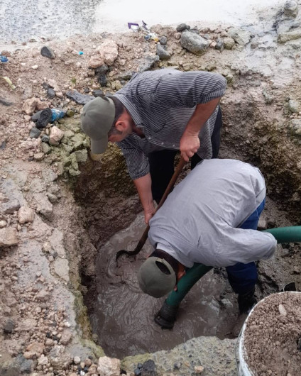 Restauró COMAPA limeasyde conducción en Villa Florida 