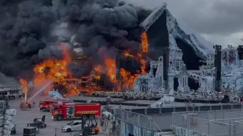 Se incendia escenario principal de Tomorrowland a horas de su inauguración