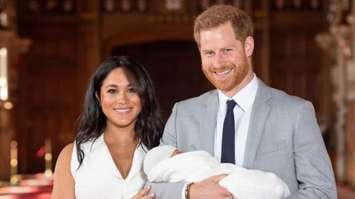 Las primeras imágenes del hijo de Meghan y Harry