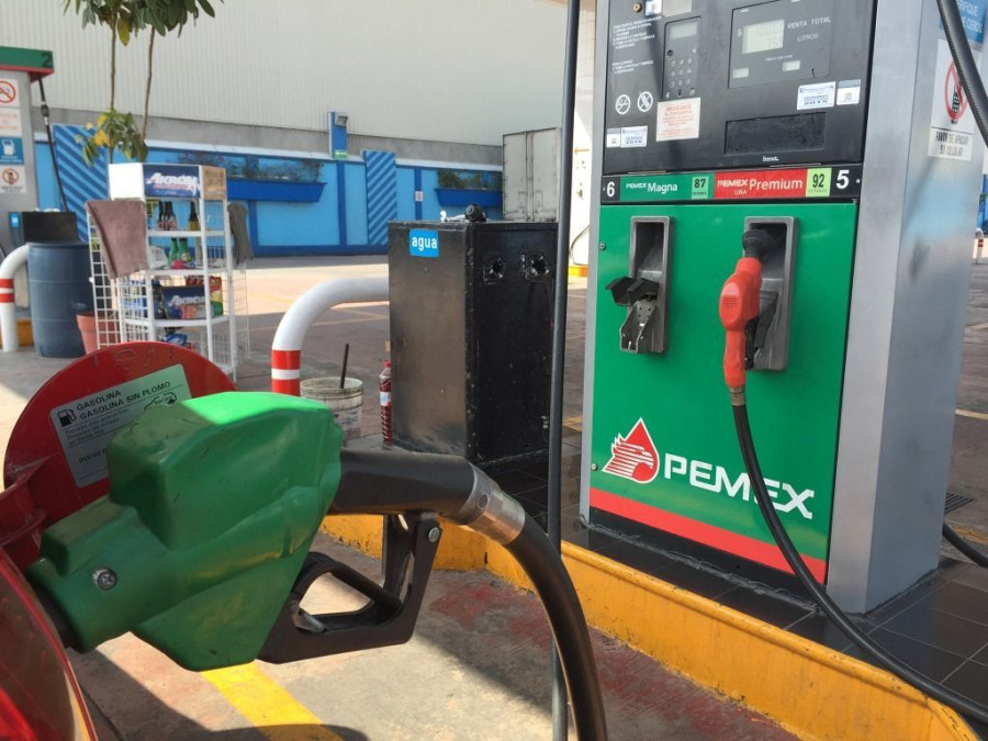Este miércoles el precio de la gasolina Magna es de 16.48 pesos