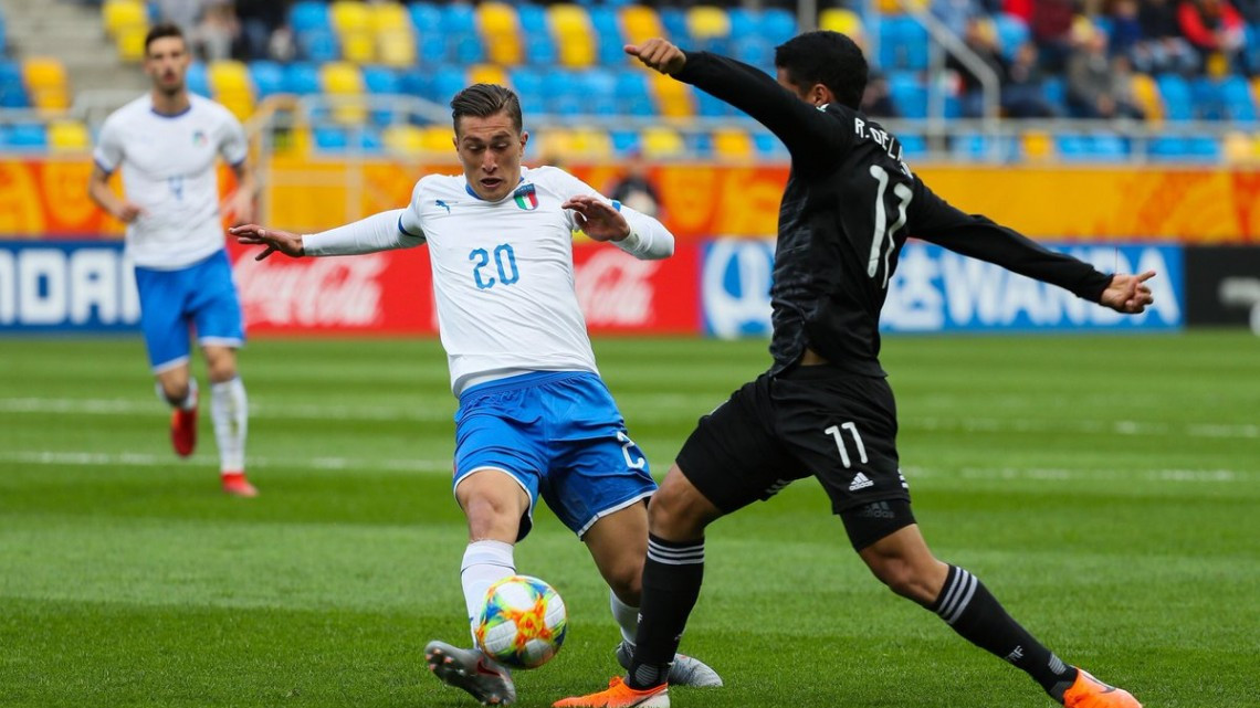México inicia Mundial Sub 20 con derrota ante Italia  
