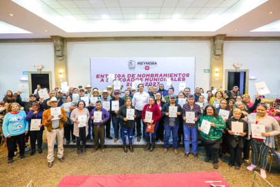 Entregó Presidente Carlos Peña Ortiz nombramientos a Delegados de la Zona Rural 