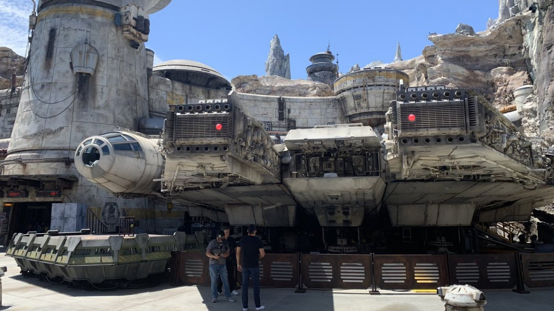Revelan el primer vistazo al parque temático de Star Wars