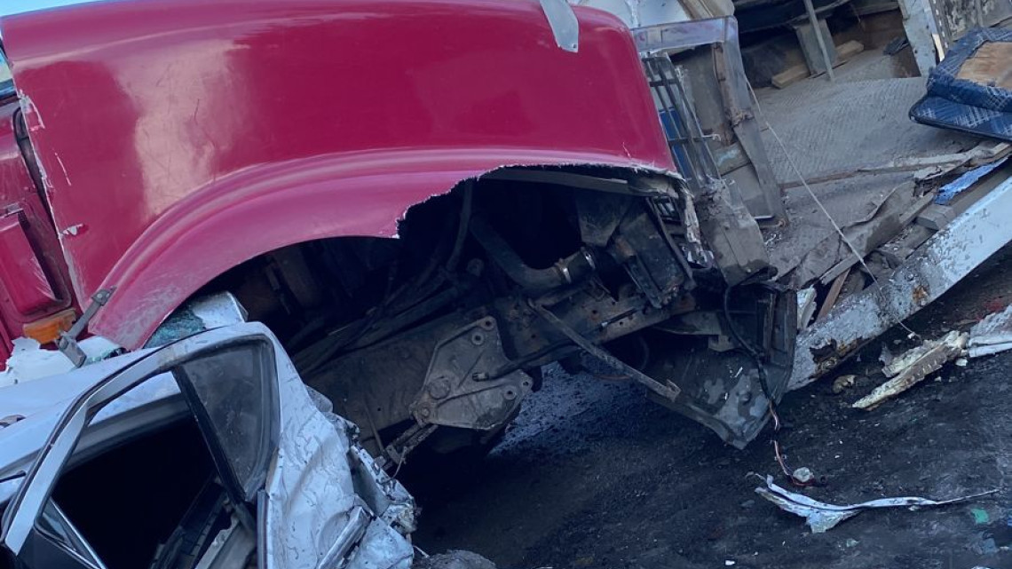 Aparatoso accidente se registra en carretera San Fernando*