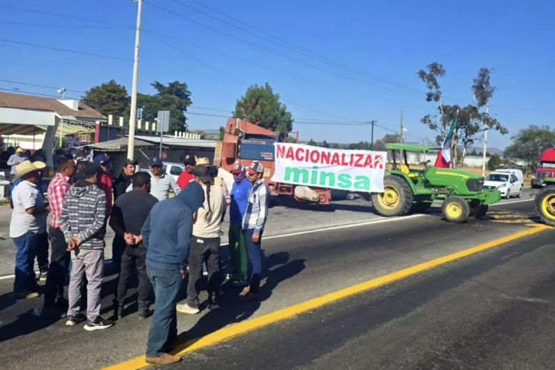 SEGOB llama al diálogo ante movilizaciones de productores agrícolas en Puebla, Veracruz y Tlaxcala