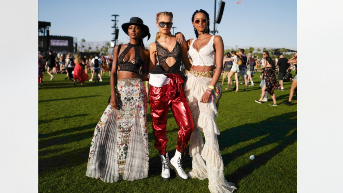 #Galería La moda se hace presente en Coachella 2018