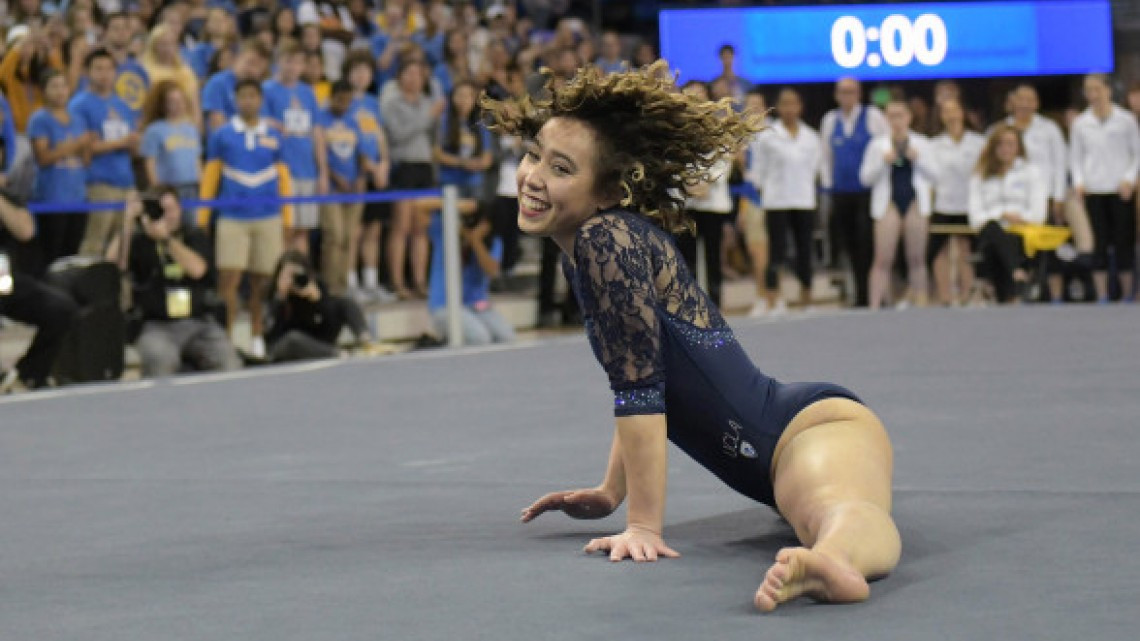 Katelyn Ohashi se despide de la gimnasia