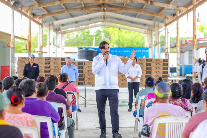 Programa emergente del Municipio aplicado en colonia Las Delicias
