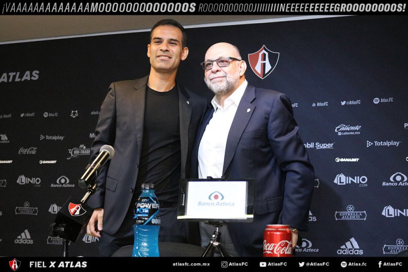 Rafa Márquez es nuevo presidente deportivo del Atlas