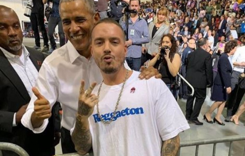 Barack Obama se declara fan de J Balvin 