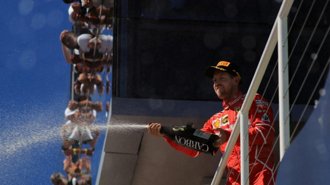 Sebastian Vettel se impone en el GP de Brasil 2017