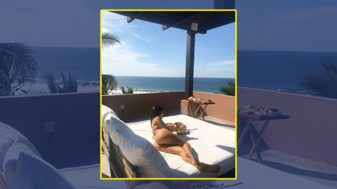 Kourtney disfuta de las playas mexicanas