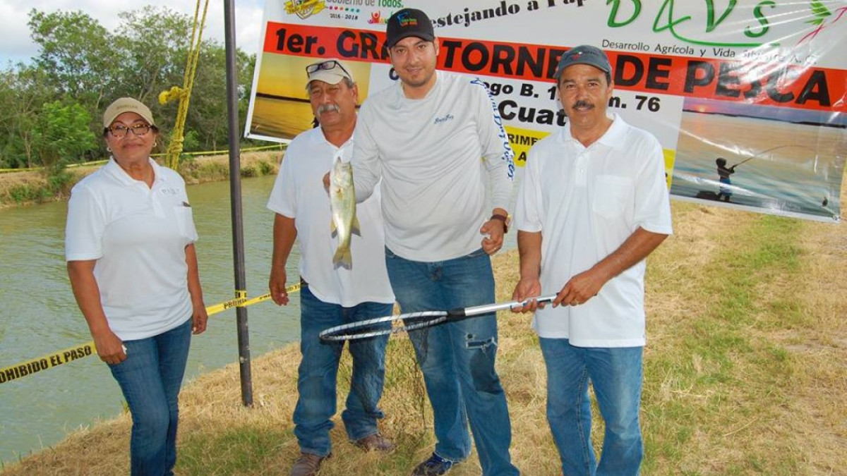 Llevan a cabo "Primer Gran Torneo de Pesca"