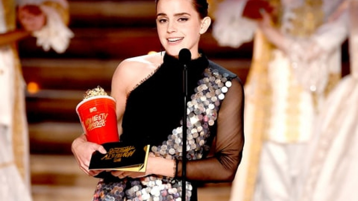 La Bella y la Bestia junto con Stranger things ganadores de la noche de los Mtv Awards