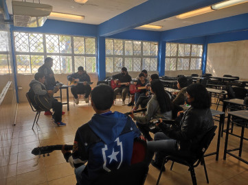 Brinda Gobierno de Carlos Peña Ortiz clases artísticas en bachilleratos 