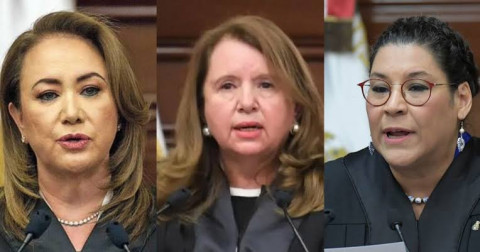 Denuncian ante el INE a Yasmín Esquivel, Lenia Batres y Loretta Ortiz por actos anticipados de campaña