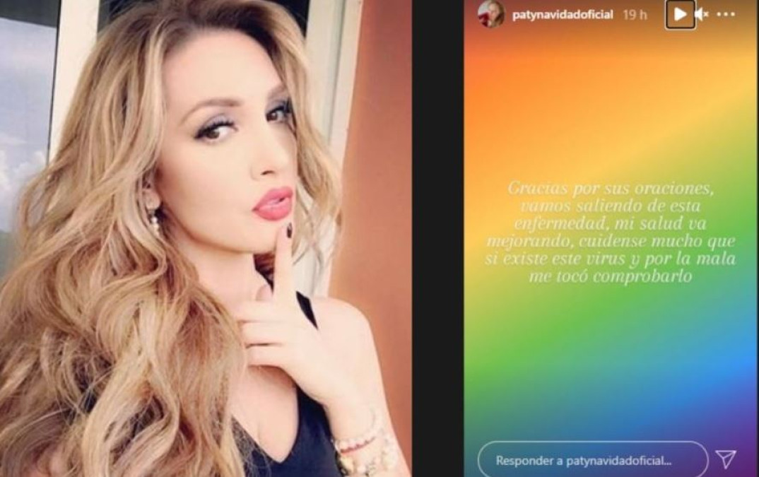 ¡Que siempre sí! Paty Navidad admite la existencia del COVID-19 