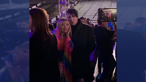 La foto de Marilyn Manson y Taylor Swift que nadie esperaba 