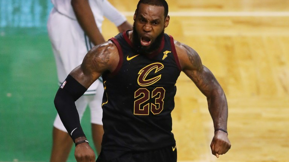 Cavs avanzan a finales por cuarto año consecutivo. LeBron se lleva la noche.